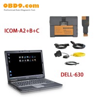 2017.03 ICOM A2+B+C Diagnostic & Programming Tool for BMW with Wifi Plus DELL D630 Laptop