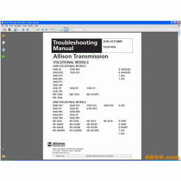 Allison Transmission - 3000 and 4000 Electronic Controls