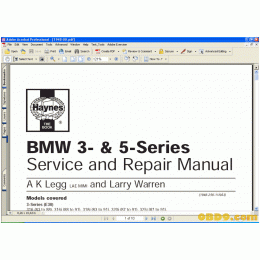 BMW 3-, 5-Series Service and Repair Manual