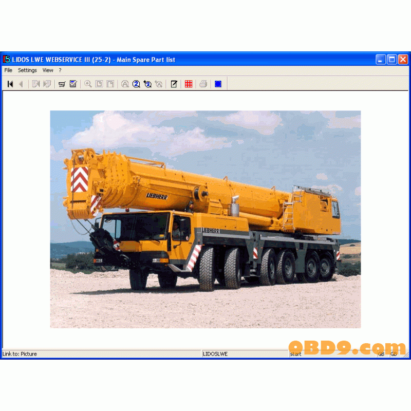 Liebherr LWE Mobile Cranes (online)