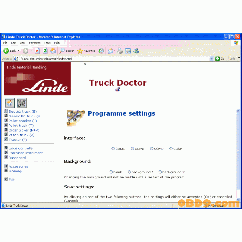 Linde Truck Doctor v2.01.05 EN DE [02 2016]