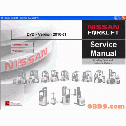 Nissan Forklift Service Manuals 2010