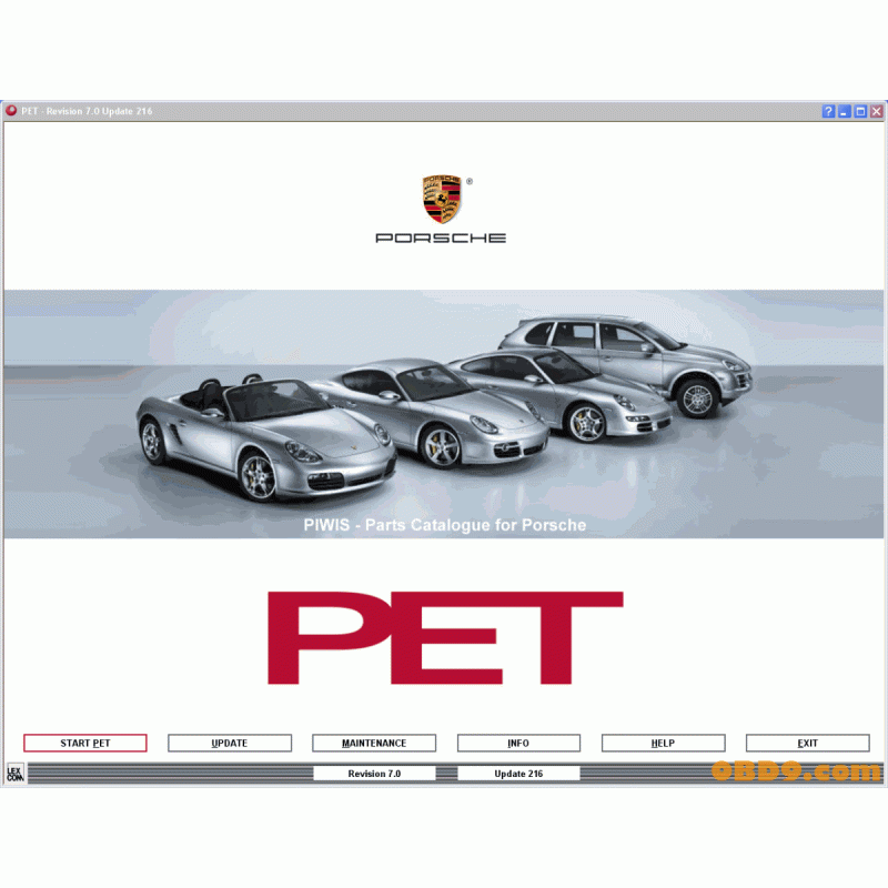 PORSCHE PET [VMWARE VIRTUAL WINDOWS]