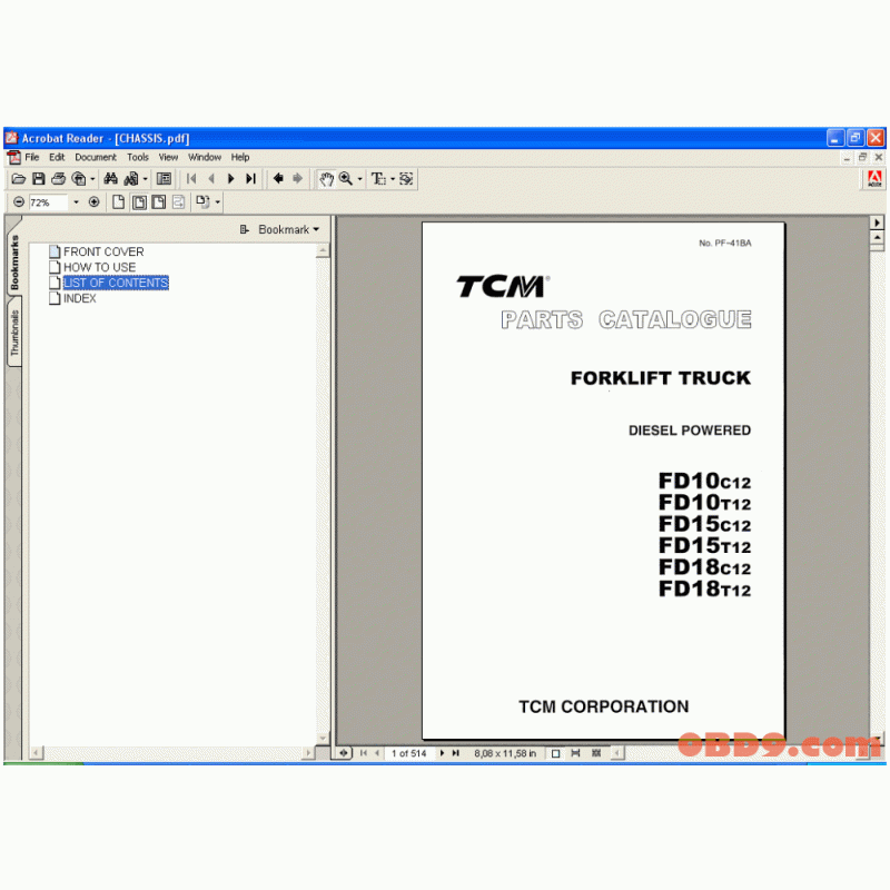 TCM ForkLift