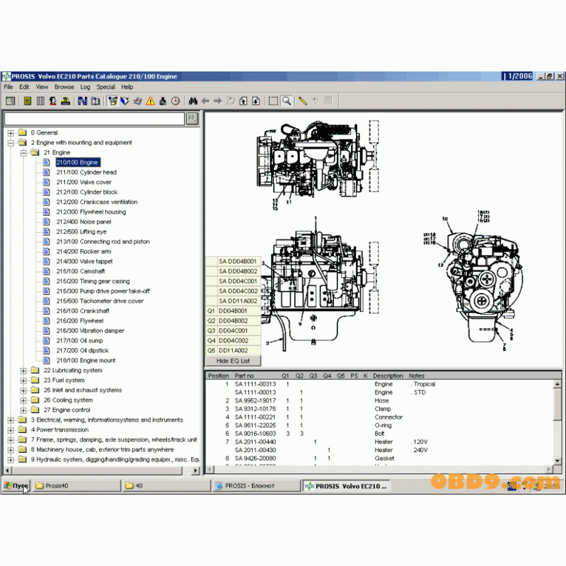 Volvo Construction Equipment PROSIS 2006