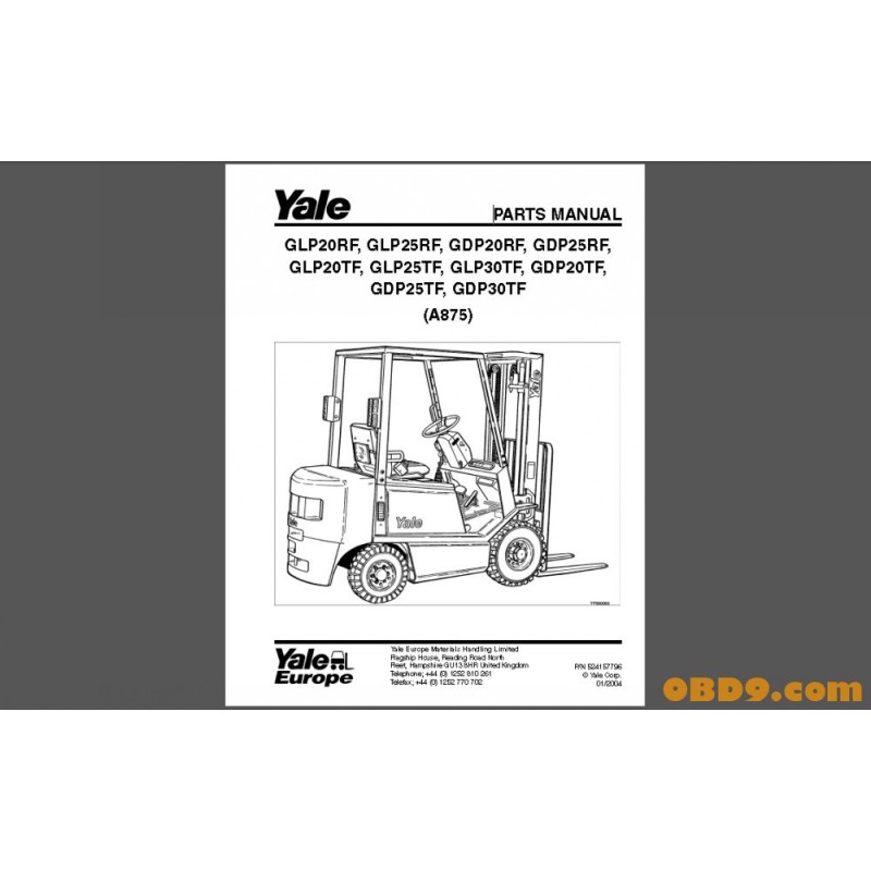 Yale Parts Catalog 2015 Pdf Yale Forklift Forklift Trucks