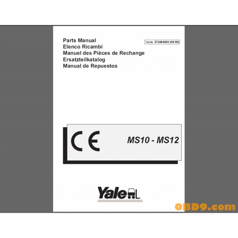 Yale Parts Catalog Catalog Library