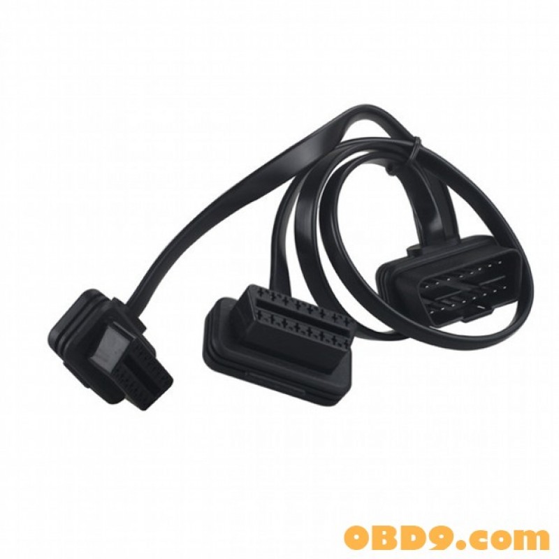 ableobd2 OBD to HUB 9Pin T Cable for ELM327 adblueOBD2 NitroOBD2 EcoOBD2 GPS Navigation Devices