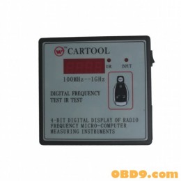 Car IR Infrared Remote Key Frequency Tester (frequency range 100-1000MHZ)