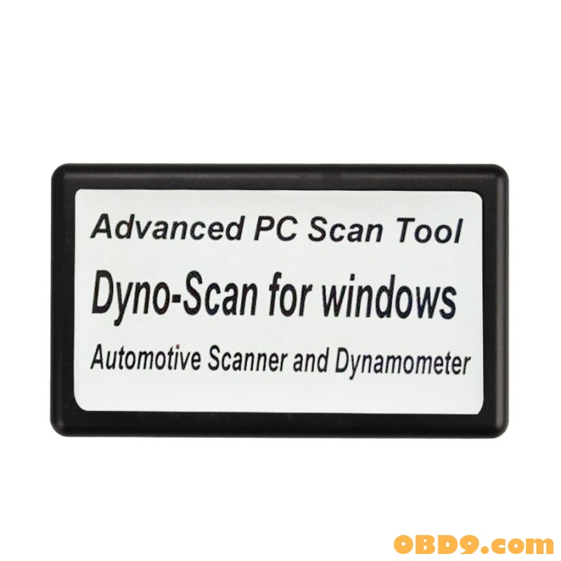 Dyno-Scanner for Dynamometer and Windows Automotive Scanner