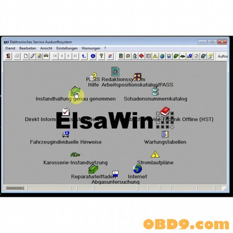 ELSAWIN 5.2 Electronic Service Information for Audi-VW-SKODA-SEAT