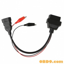 Fiat 3pin Alfa Lancia to 16 Pin Diagnostic Cable