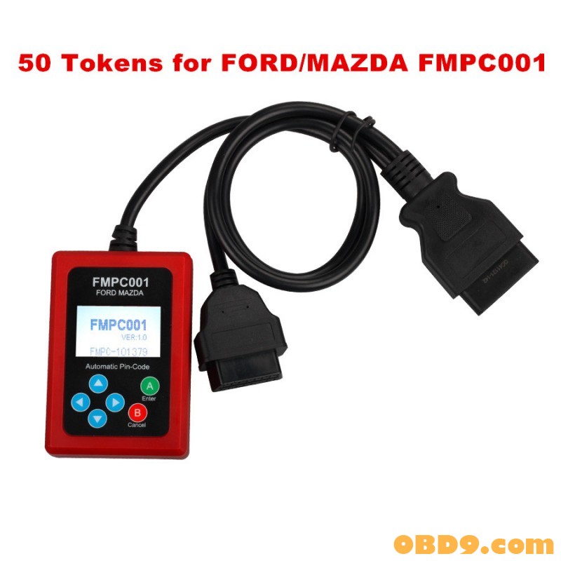50 Tokens for FORD MAZDA FMPC001 INCODE Calculator