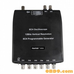 Hantek 1008A 8 Channel PC Oscilloscope DAQ 8CH Generator