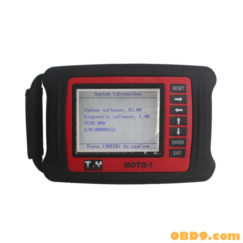 Original MOTO-Specific Diagnostic Scanner for BMW Motorcycle Online Update