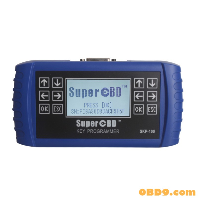 Newest SuperOBD SKP-100 Hand-Held OBD2 Key Programmer