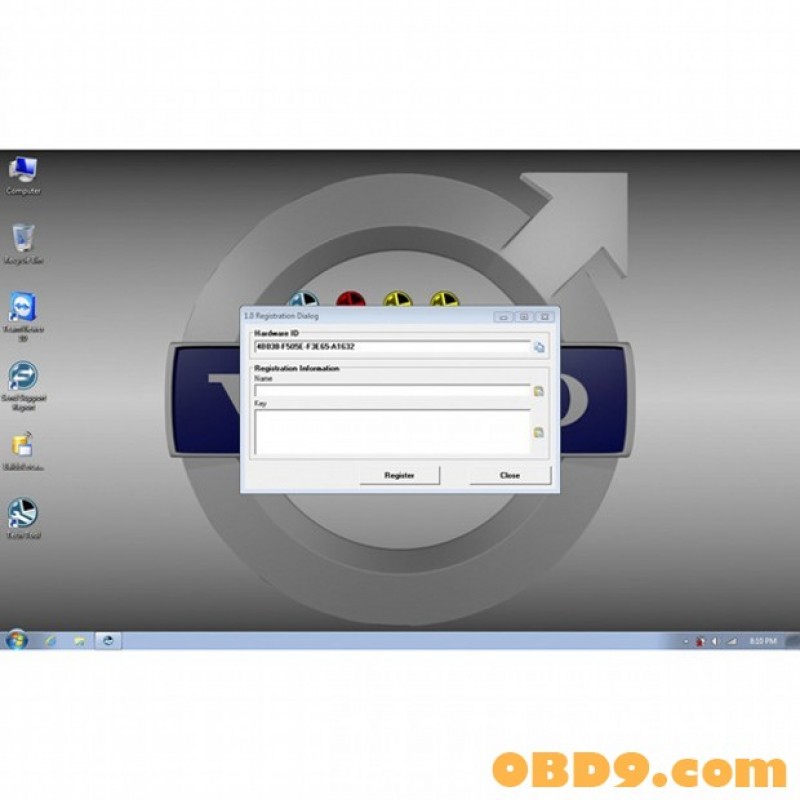 PTT Software 2.03.20 for Volvo 88890300 Vocom Interface Preinstalled in 500GB New Sata HDD