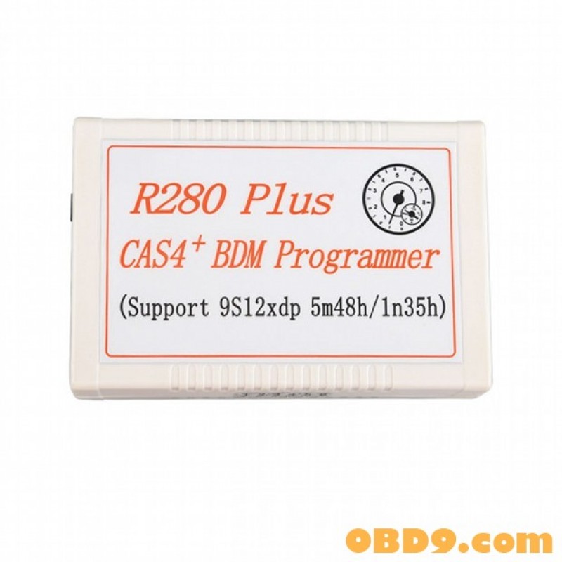 R280 Plus CAS4+ BDM Programmer for BMW Motorola MC9S12XEP100 chip (5M48H 1N35H)