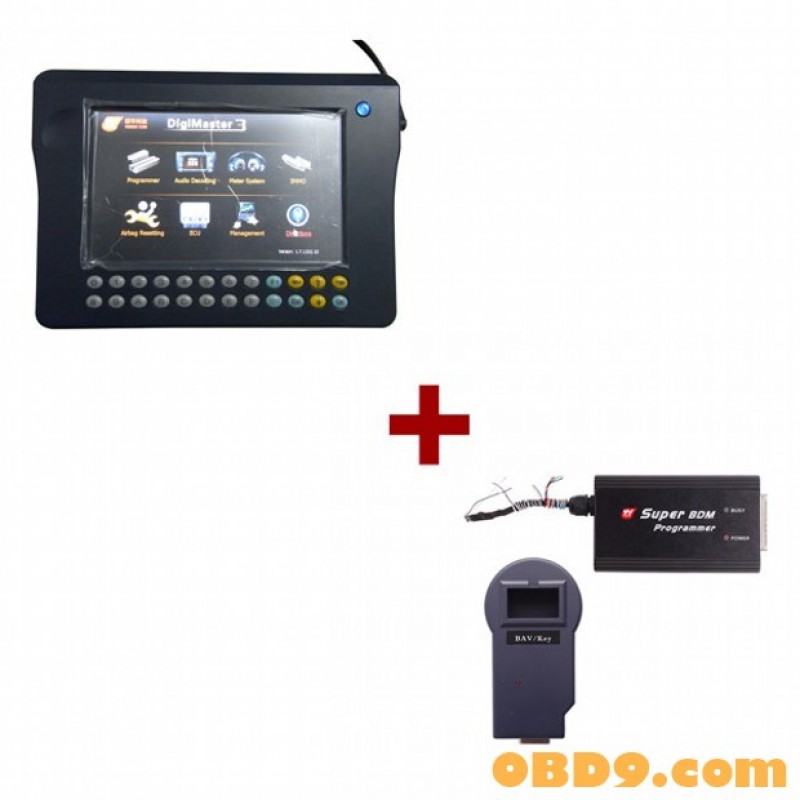 Original Digimaster 3 Update Online Plus Super BDM Programmer BVA KEY Programmer