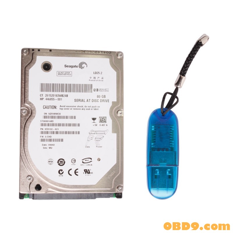 Super Volvo VCADS Hard Disk D630 Format and USB Dongle