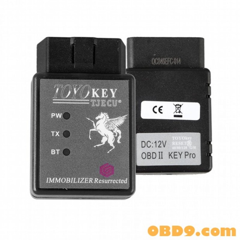 TOYO KEY OBD II KEY PRO Work with MINI CN900 ND900