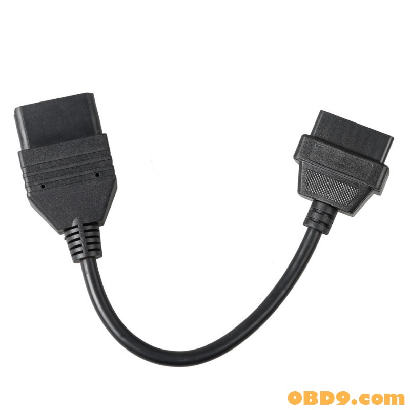 For Toyota 17 Pin to 16 Pin OBD OBD2 Adapter Cable