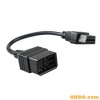 For Toyota 17 Pin to 16 Pin OBD OBD2 Adapter Cable