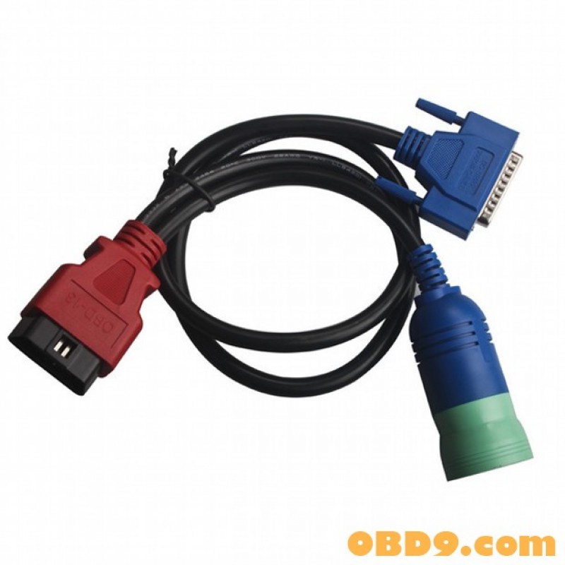 Volvo 9Pin to OBDII Cable for DPA5 Scanner