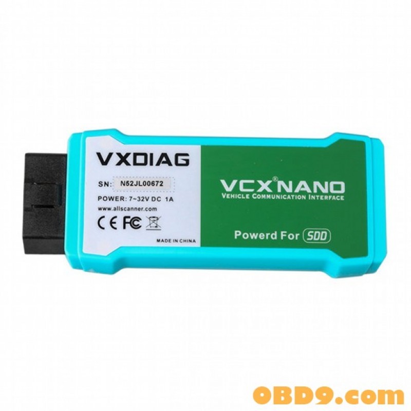 VXDIAG VCX NANO For LandRover Jaguar WIFI Version VXDIAG VCX NANO Support All Protocols With Chuwi Hi10 Tablet