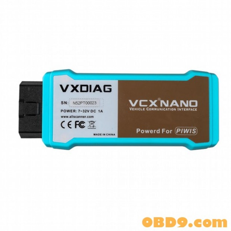 VXDIAG VCX NANO for Porsche Piwis Tester V17.5 With Win10 Tablet PC Wifi Version