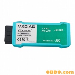 WIFI Version VXDIAG VCX NANO for Land Rover and Jaguar Software V141